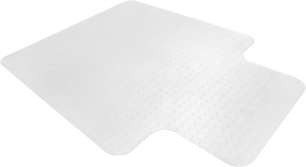 Chair Mat for Carpet- Low Pile (1/4" Thick) Carpet Protector for Office Gaming Desk Chair. Heavy Duty Desk Chair Mat for Carpeted Floors (for Carpet Floor, with Lip-47.5" x 35.5") - Image 9