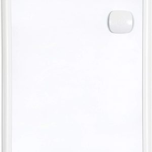 U Brands Contempo Magnetic Dry Erase Board, 8.5″x11″, White Modern Frame, Includes Magnet and Marker